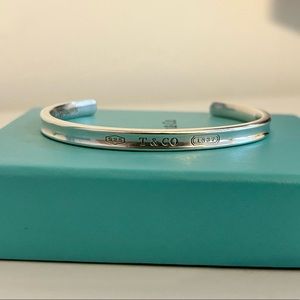 Tiffany silver 1837 cuff bracelet